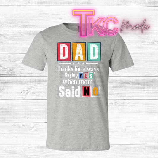 Thanks dad- funny
