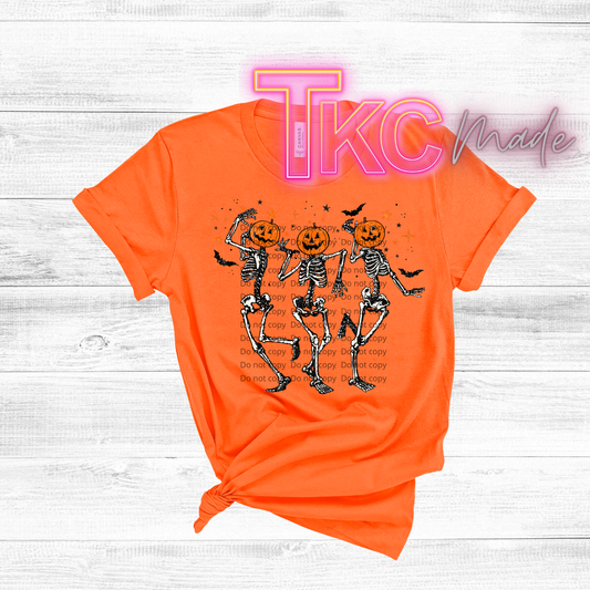 dancing skeletons