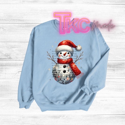 Disco ball Snowman