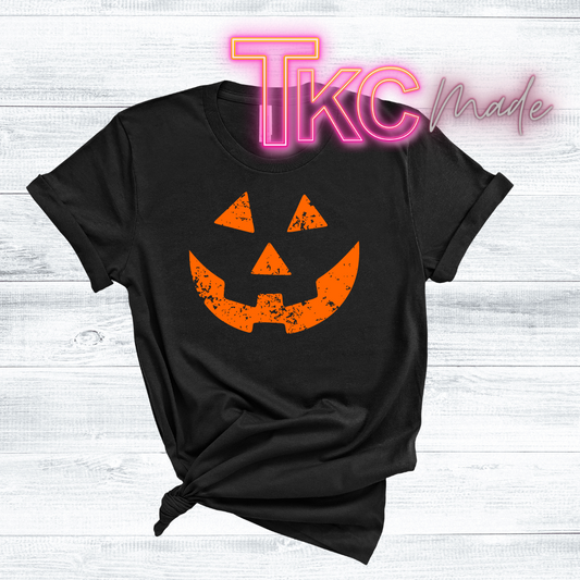 Orange Jack O Lantern