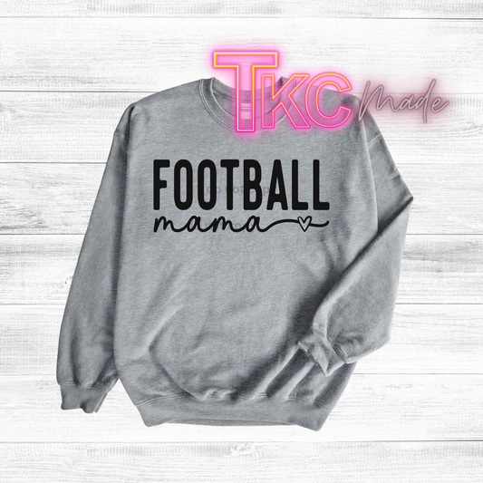 Football Mama heart