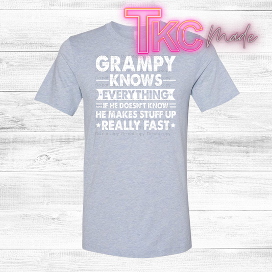 Grampy knows everything