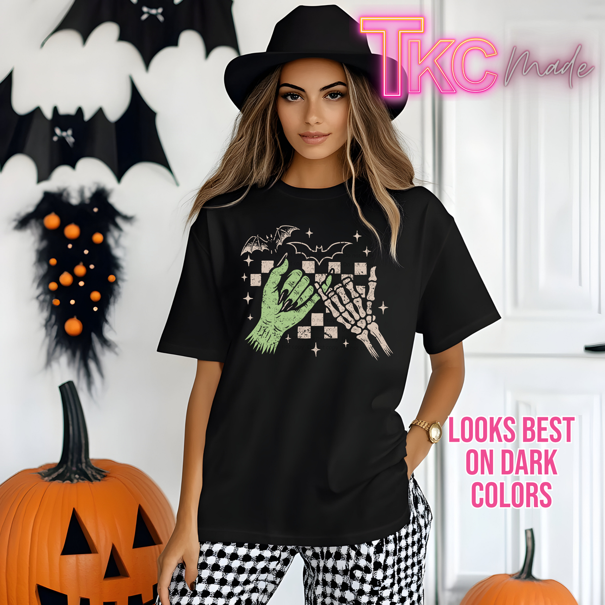 Spooky checkered
