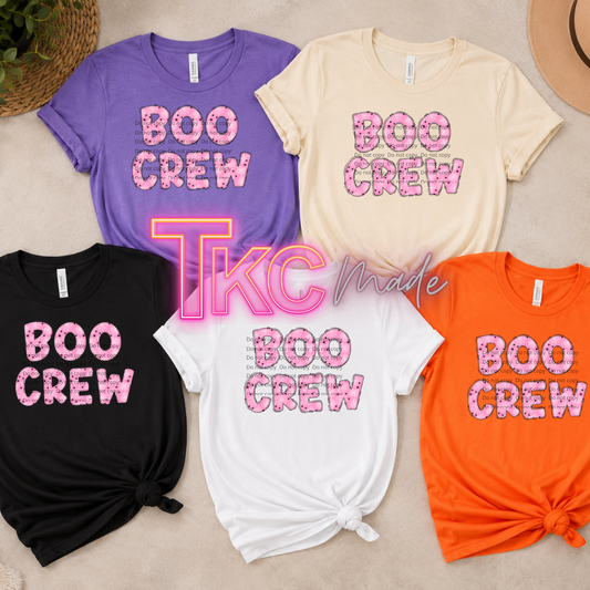 Pink Boo Crew