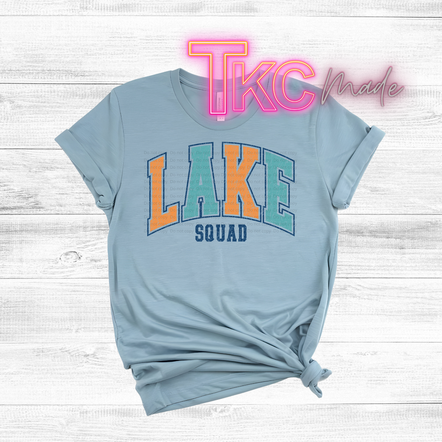 tee that reads lake squad