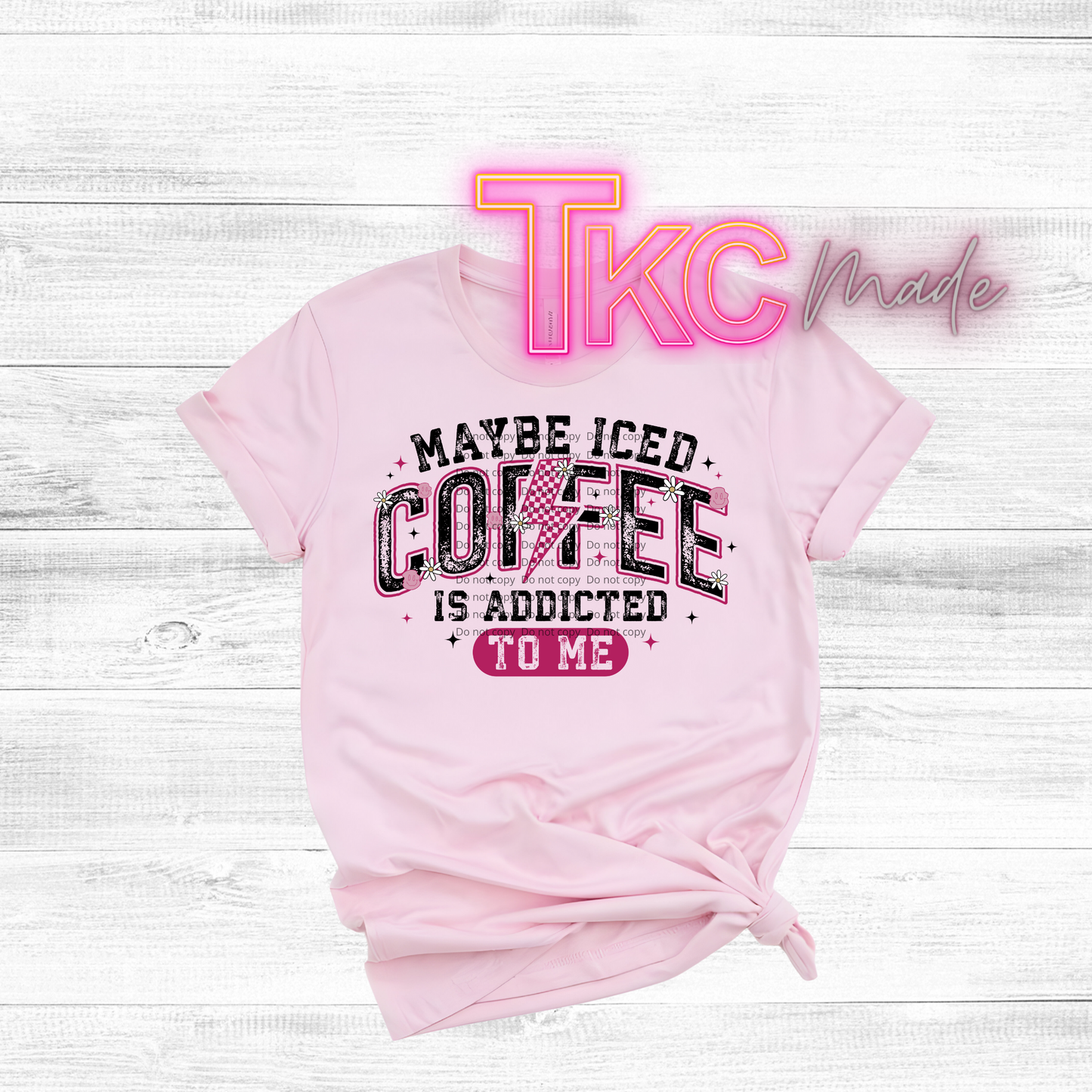 Maybe Iced coffee is addicted to me