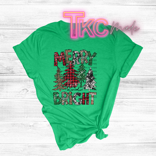 Merry and Bright pattern
