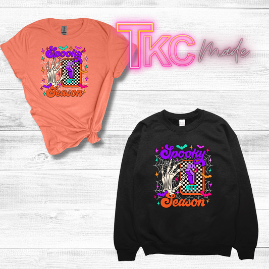 Skeleton Spooky Season On