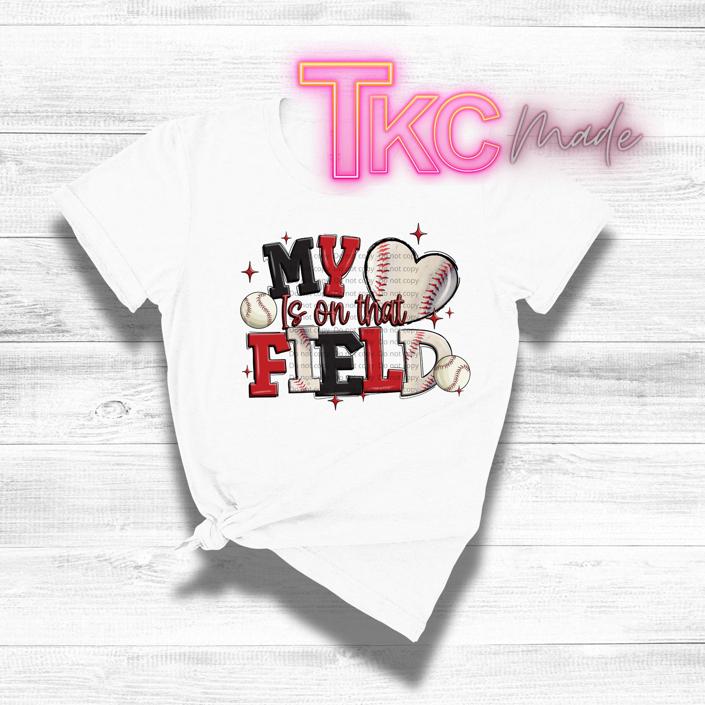 my heart is on that field baseball