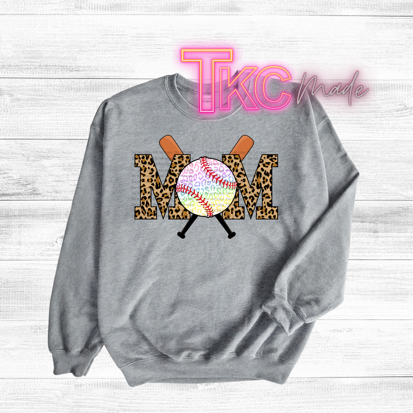 leopard baseball mom