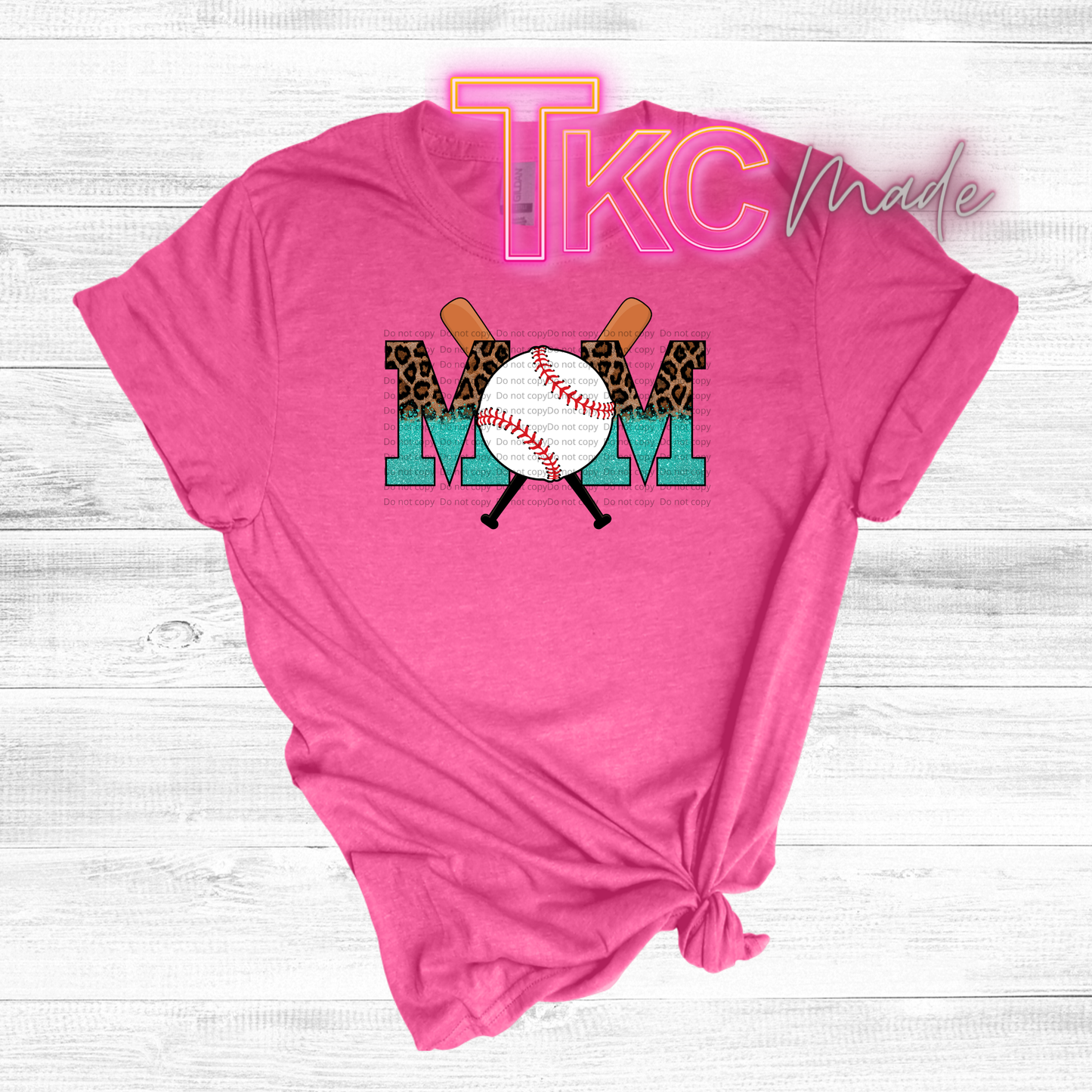 leopard baseball mom