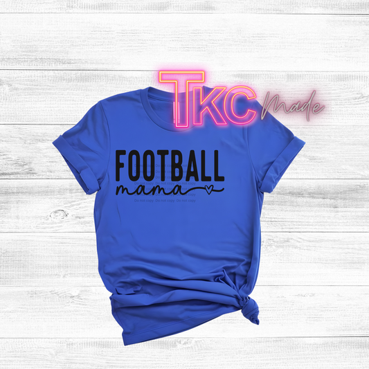 Football Mama heart