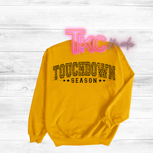 Touchdown season leopard print