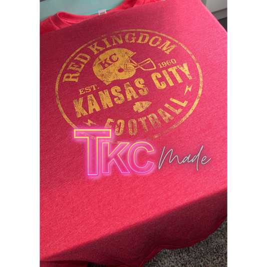 Distressed Kansas city football