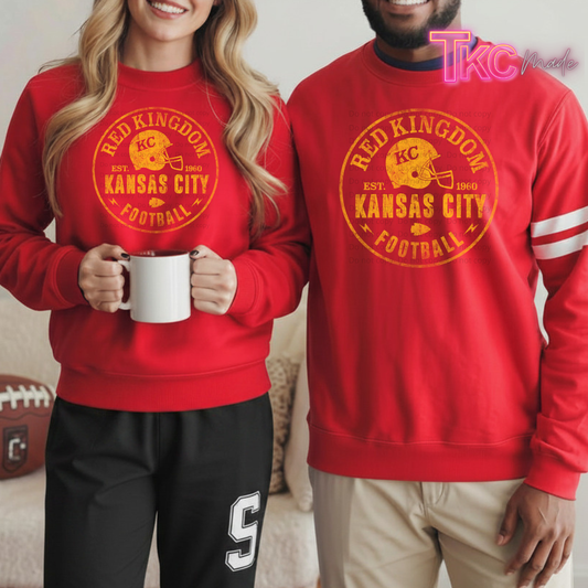 Distressed Kansas city football