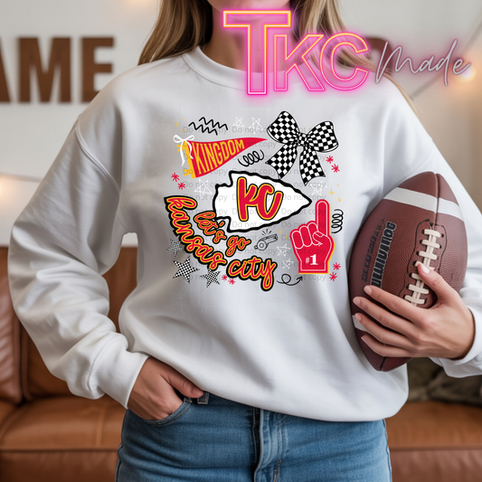 KC Football doodle