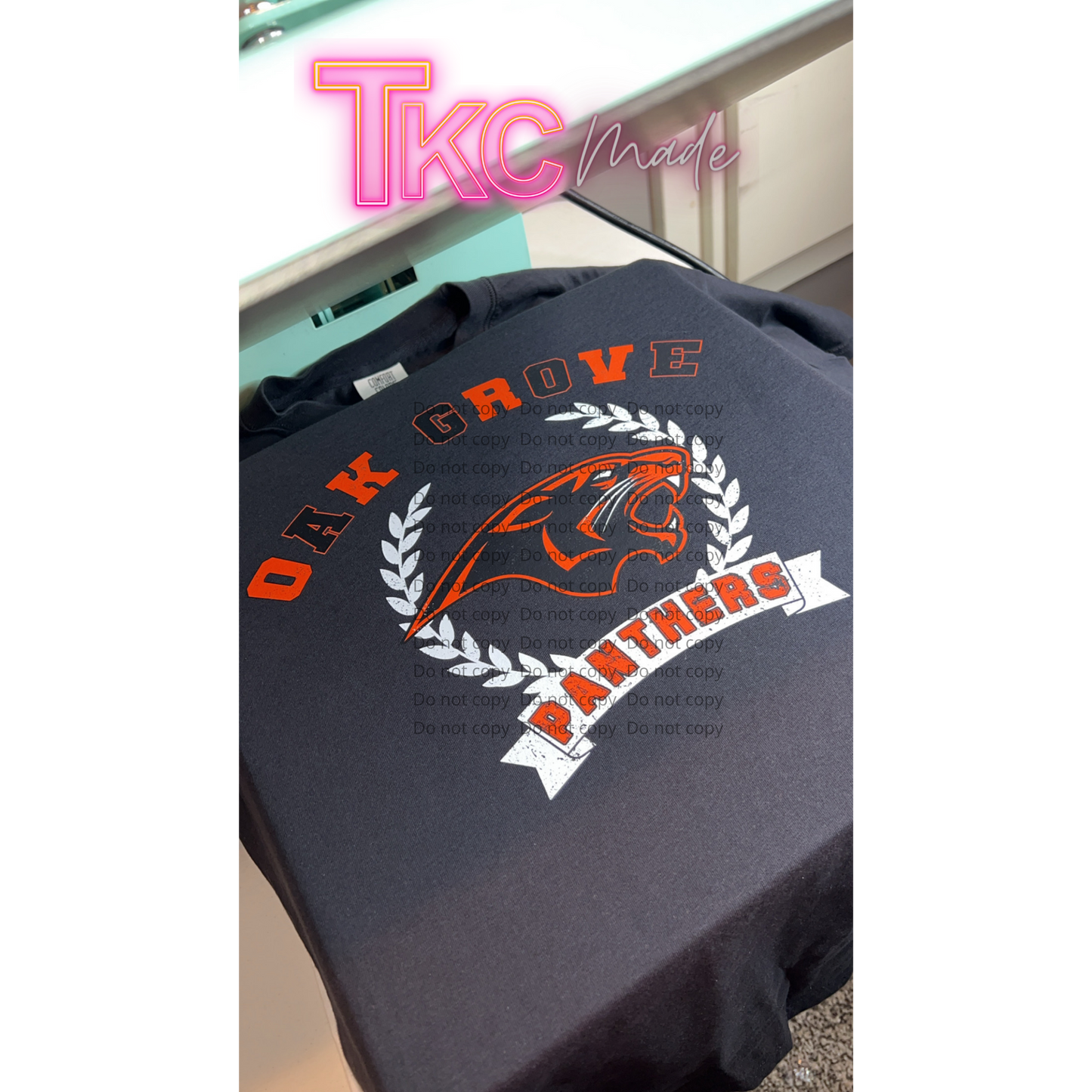 oversized letters Panthers