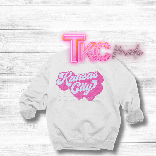 Retro pink Kansas City