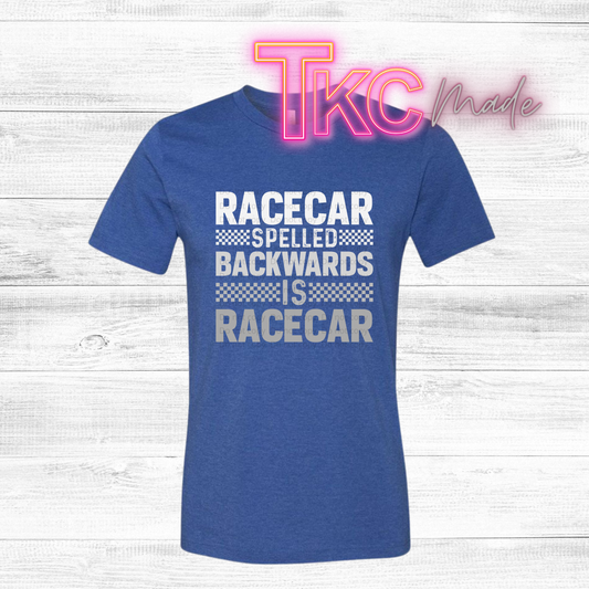 Racecar backwards