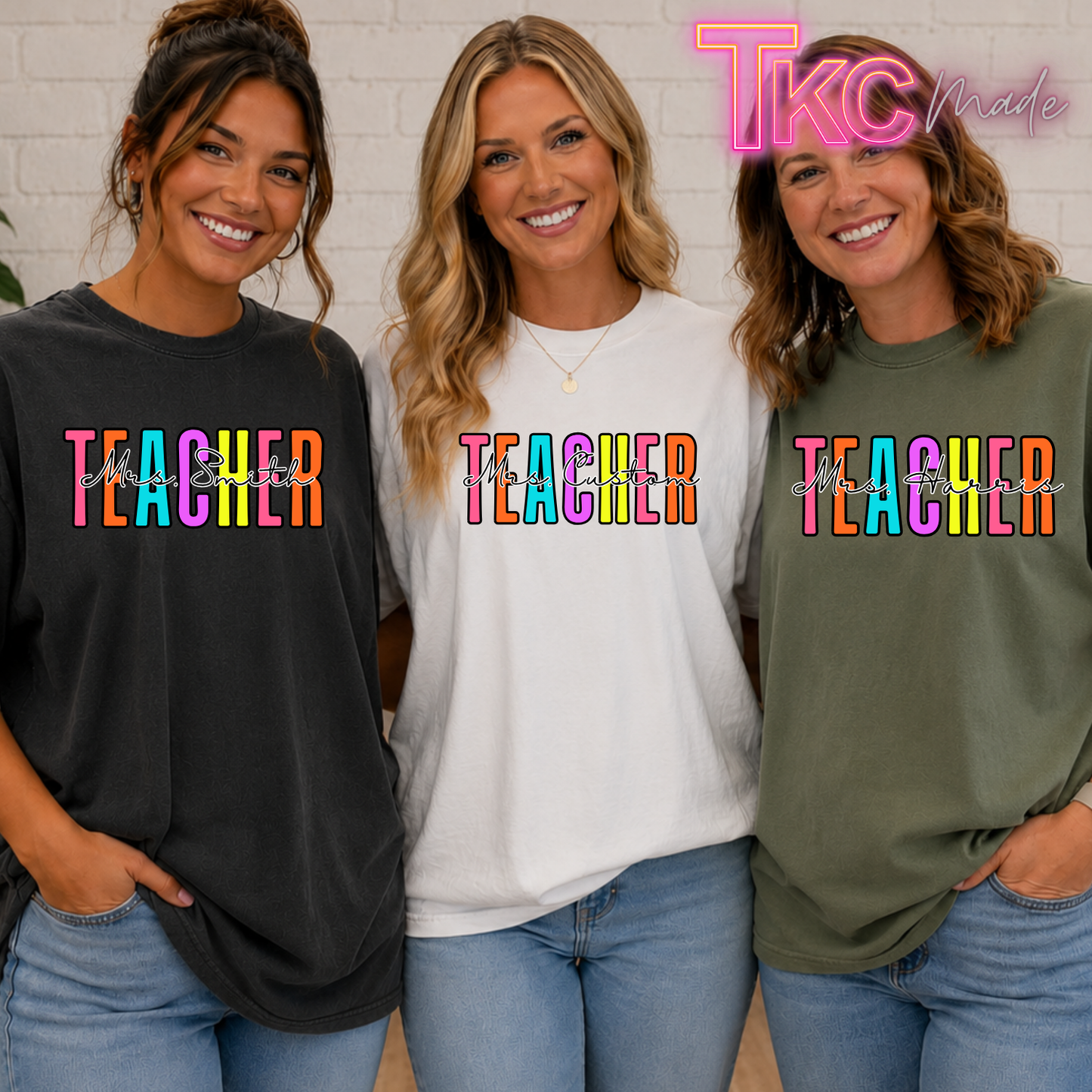 Custom teacher name