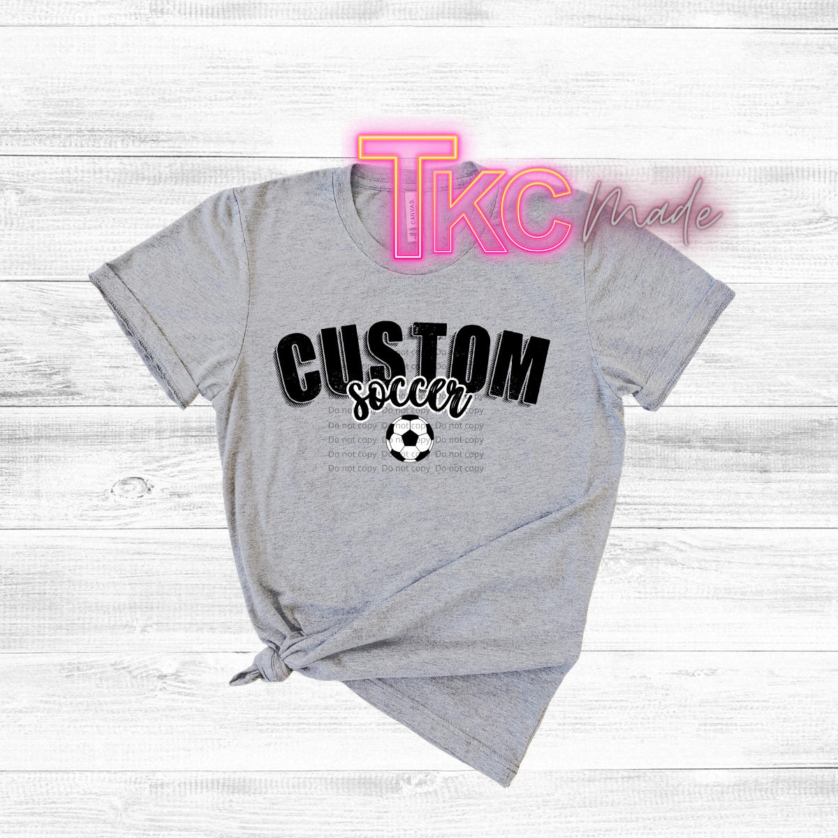 Soccer team name custom