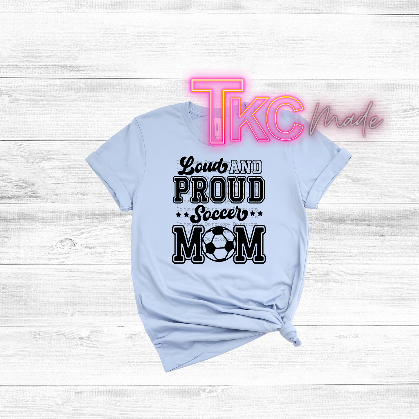 Loud and proud soccer mom