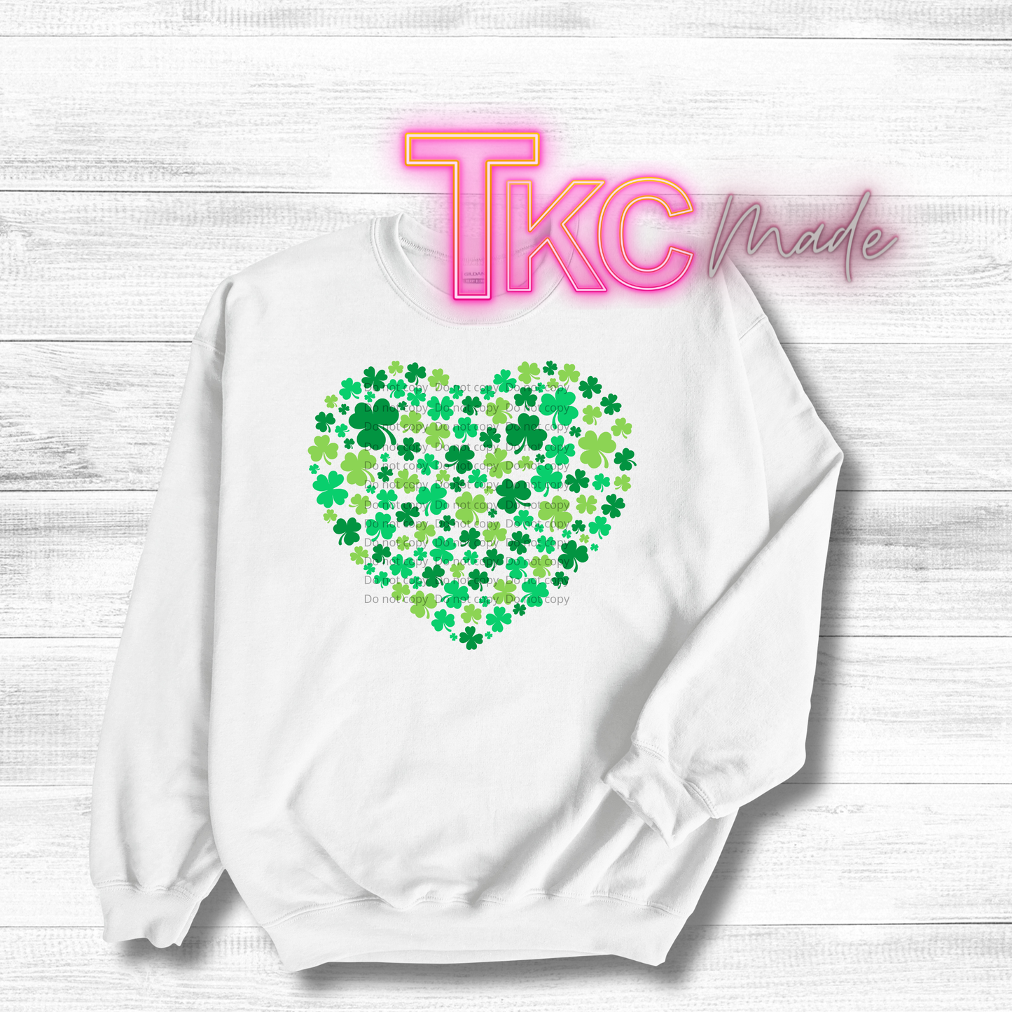 St. Patrick's Day clover heart