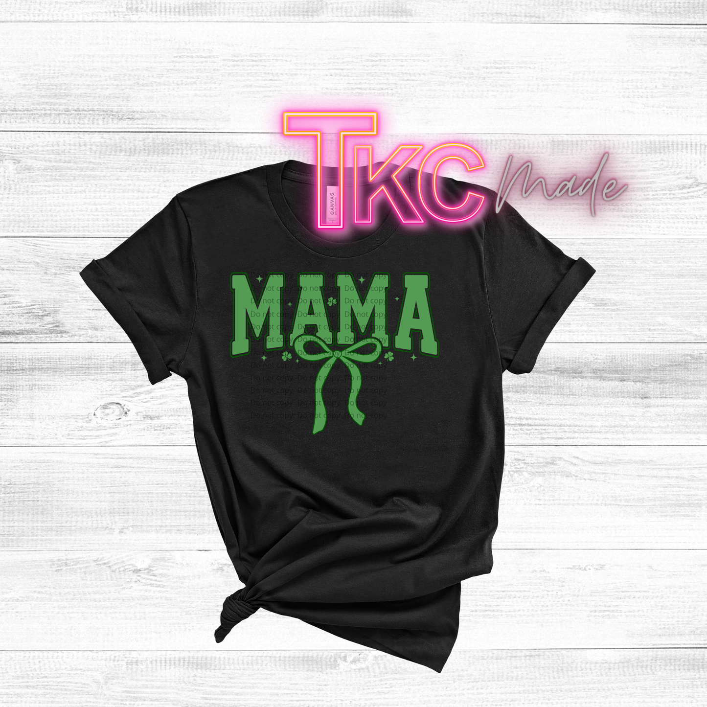 Mama bow St Patrick's Day