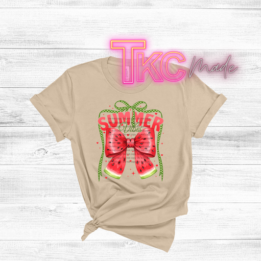 Summer watermelon vibes coquette