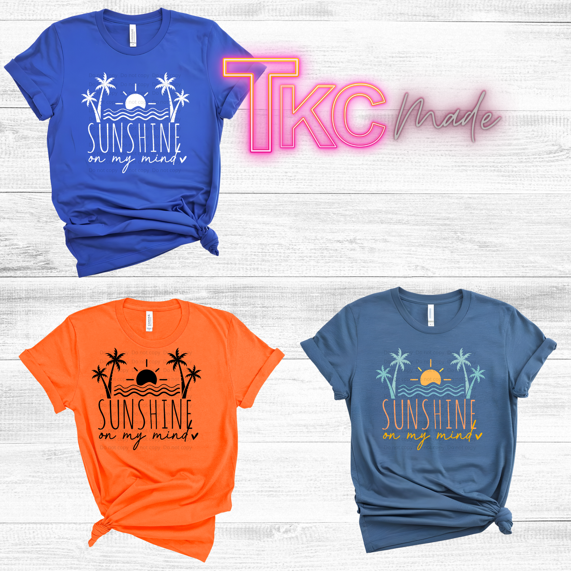 sunshine on my mind tee