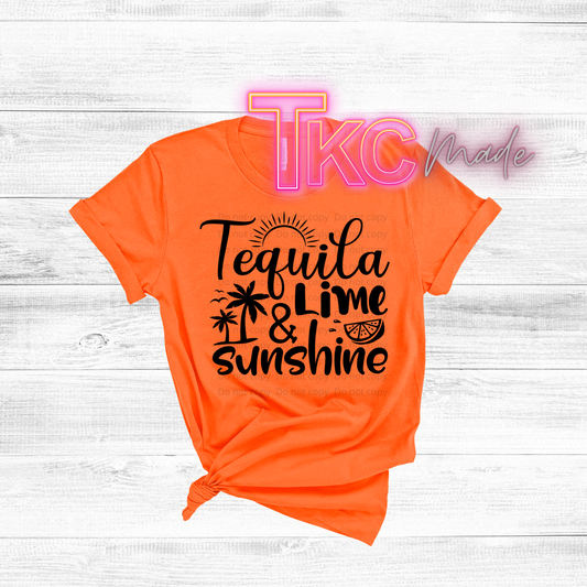 Tequila lime & sunshine