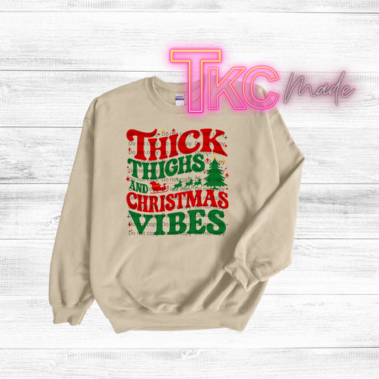 Thick thighs and Christmas Vibes