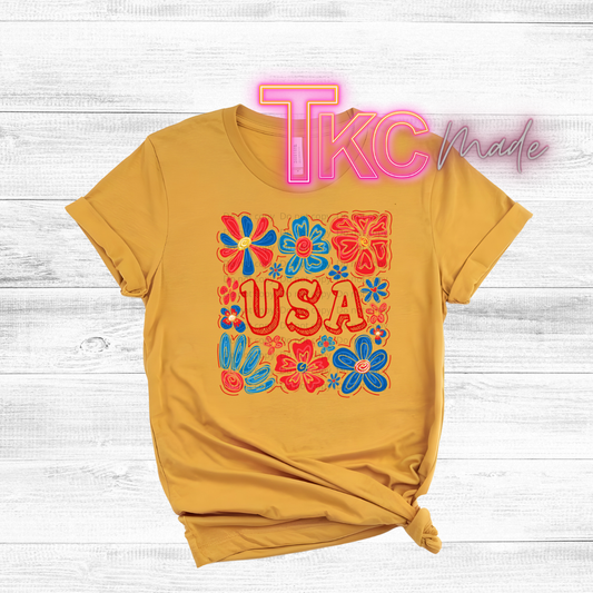 USA floral