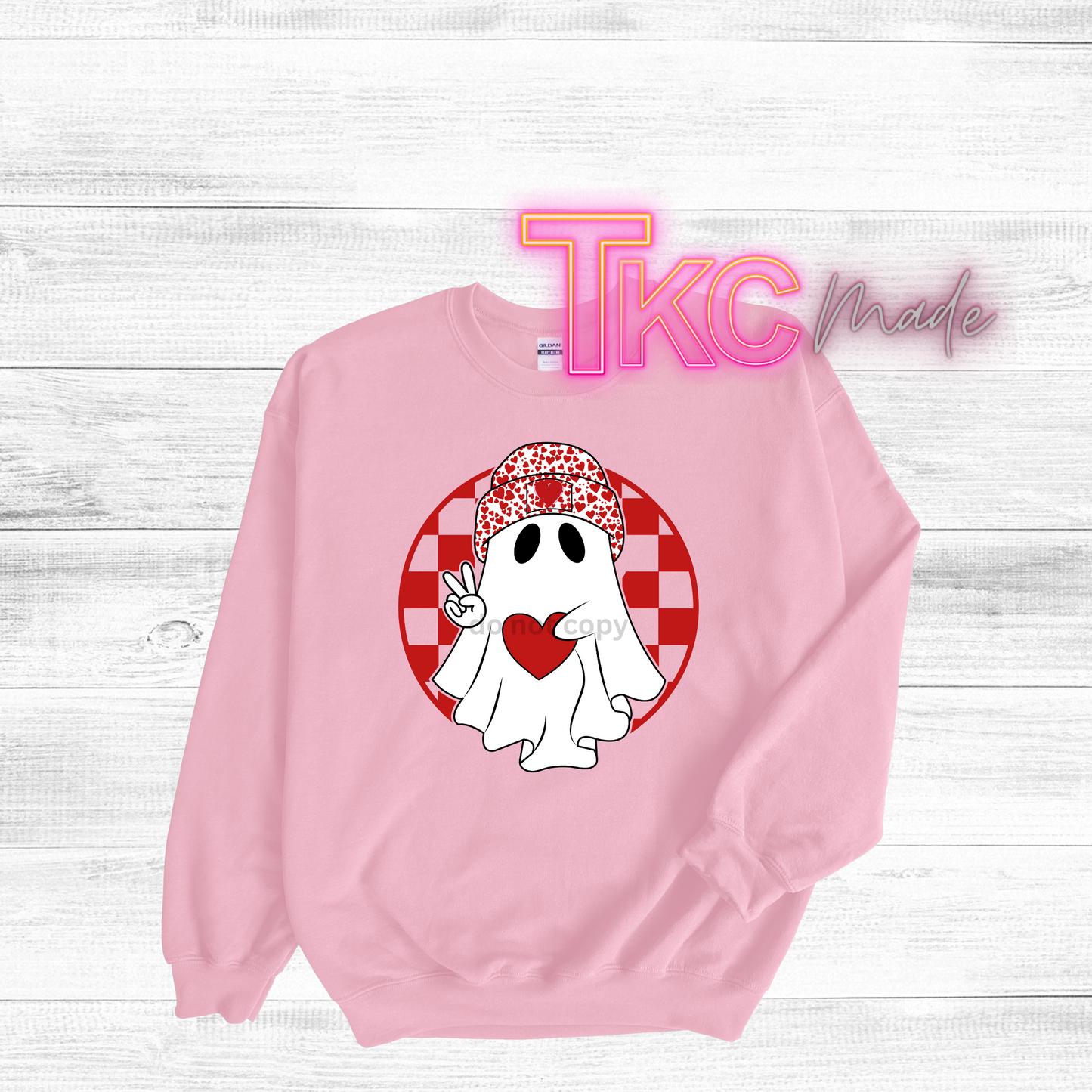 Retro Valentine Ghost