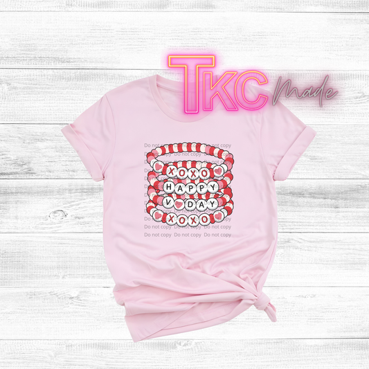 Valentine friendship bracelet