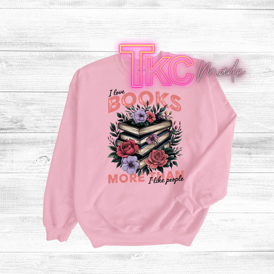 I love books more than I like people