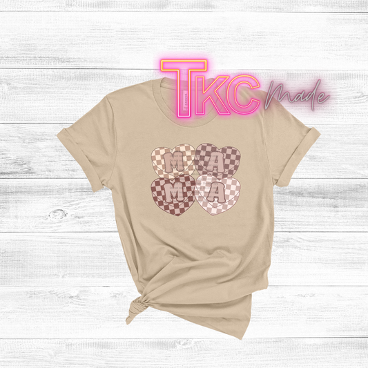 Mama neutral hearts