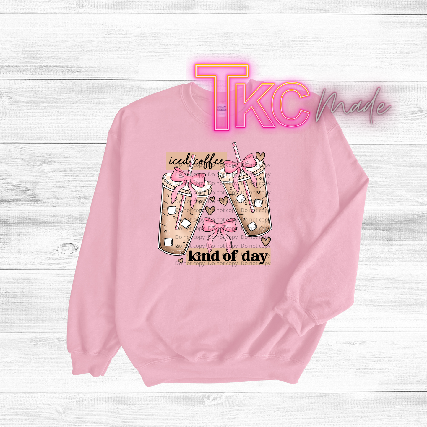 Iced coffee kind of day coquette