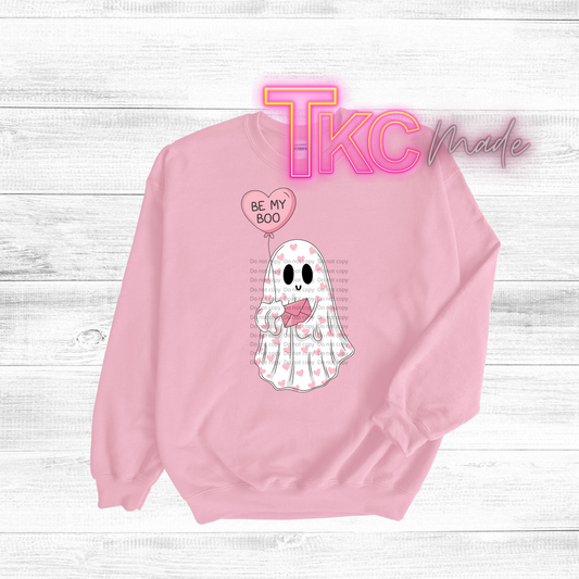 be my boo Valentine Ghost