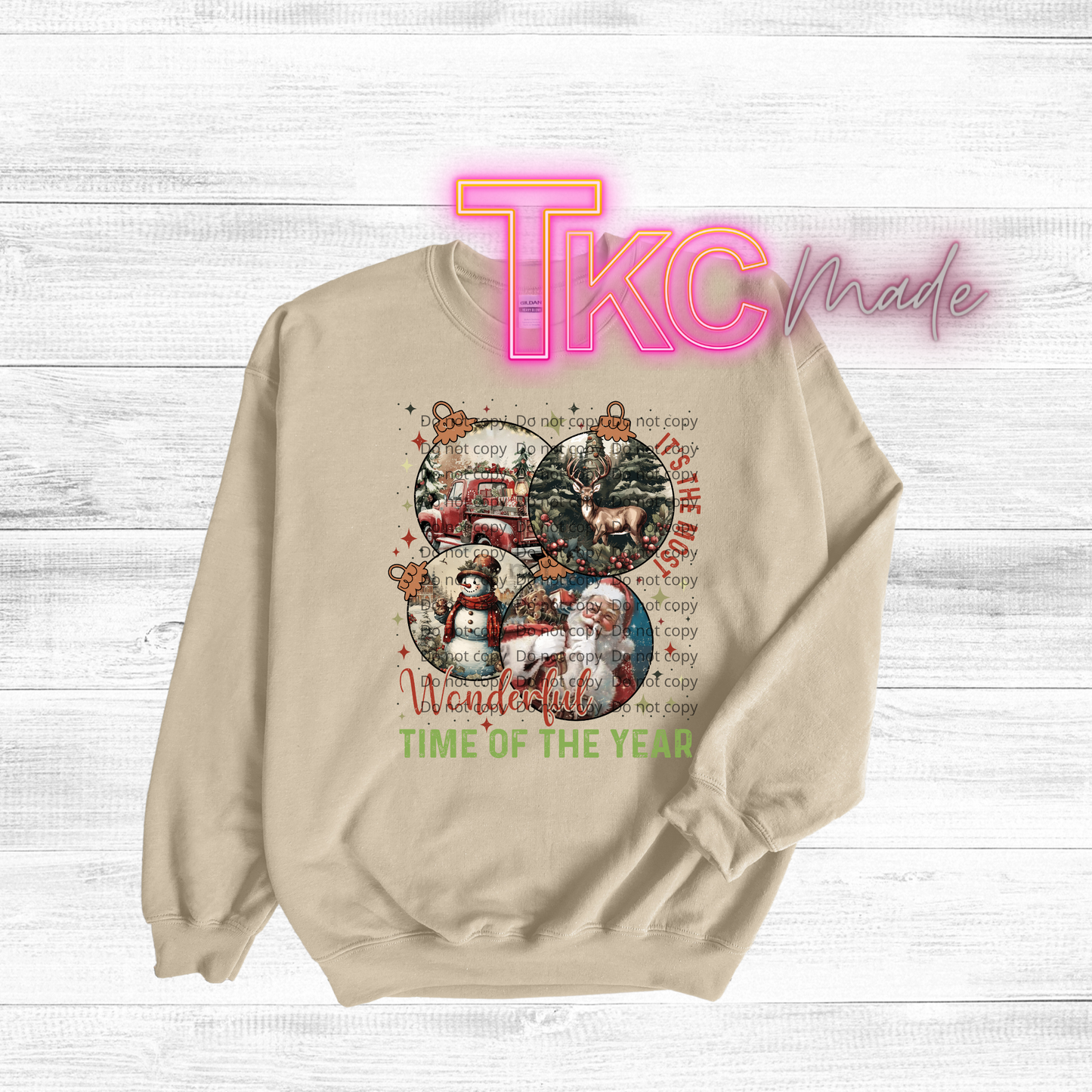 Vintage its the most wonderful time of the year