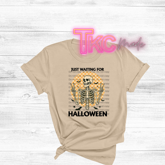 Just waiting for Halloween Skeleton