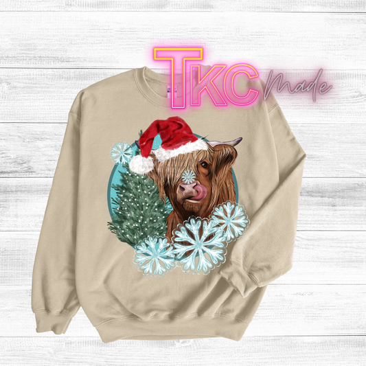 Highland Cow snowflake